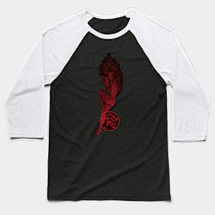 Dictionnaire Infernal: Lamia (Red Variant) Baseball T-Shirt